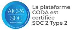 La plateforme CODA est certifié SOC 2 Type 2