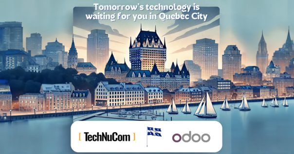 TechNuCom, sponsor of the Odoo Roadshow in Quebec City